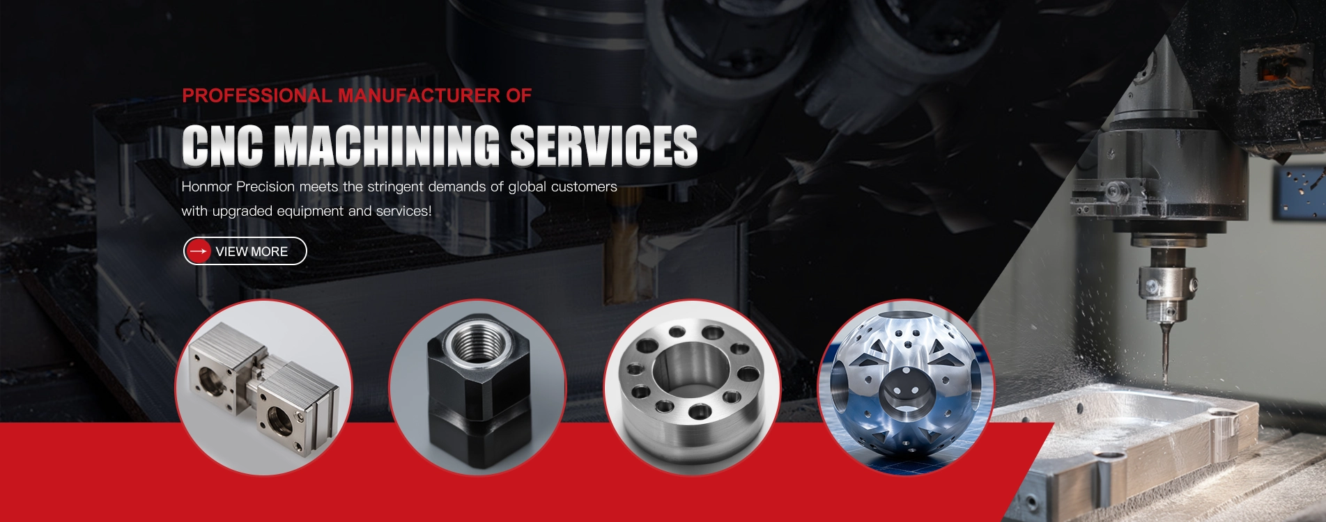 Fornecedor de serviços de usinagem CNC na China
