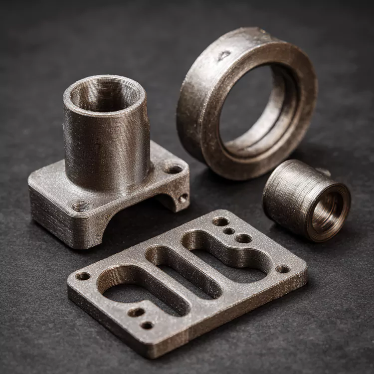 Peças impressas em 3D de metal de alta resistência